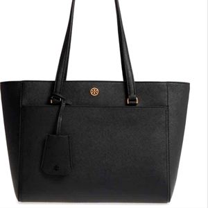 EUC Tory Burch Small Robinson Leather Tote